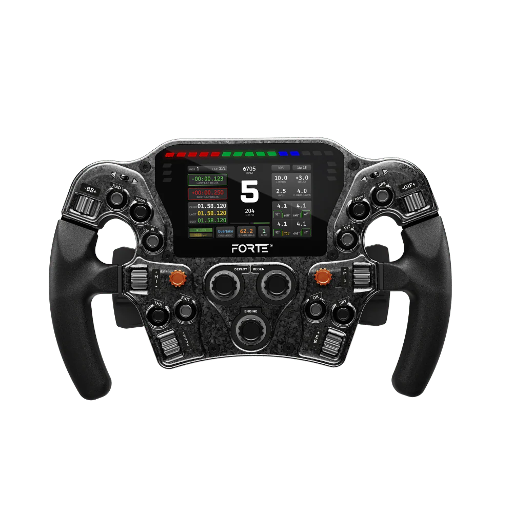Asetek SimSports® Forte™ Formula Pro Steering Wheel