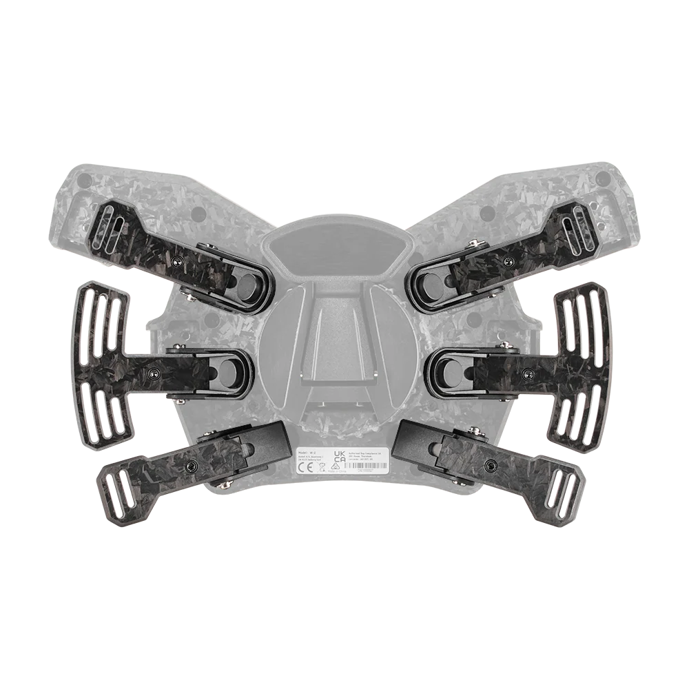 Asetek SimSports Carbon Paddles Kit - Image 2