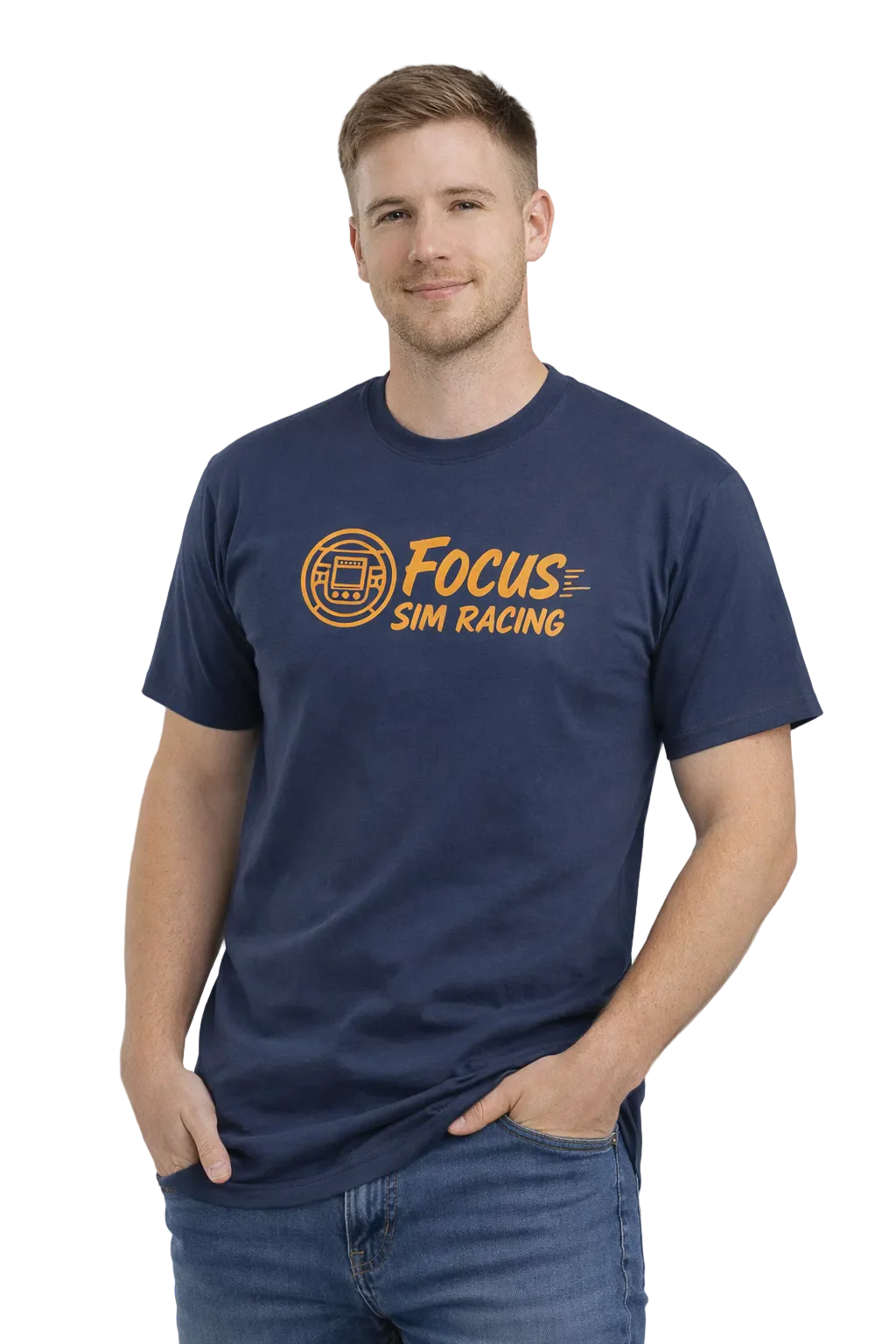 Focus Sim Racing Script T-Shirt - Image 4