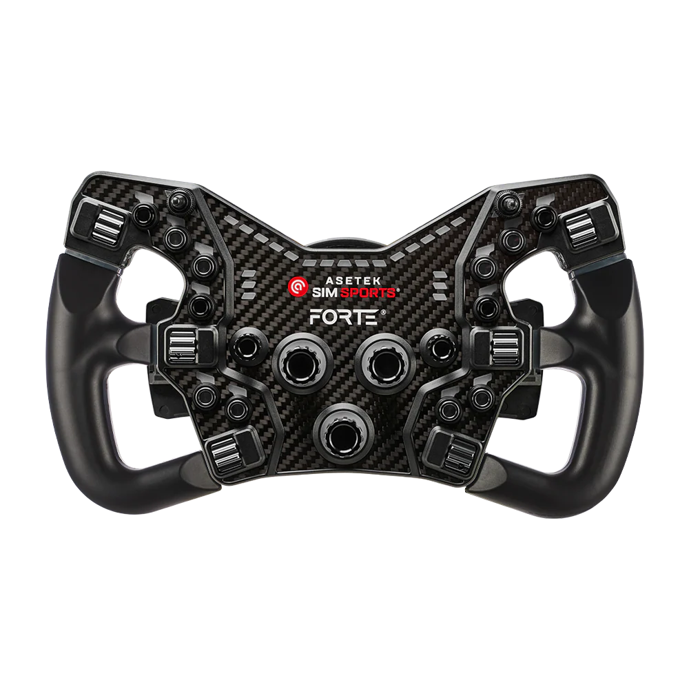 Asetek SimSports® Forte® Formula Button Box (Black Aluminum) - Image 3
